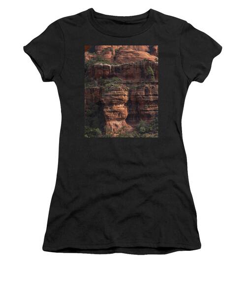 Majestic Red Rock Formations In Sedona Arizona Women's T-Shirt