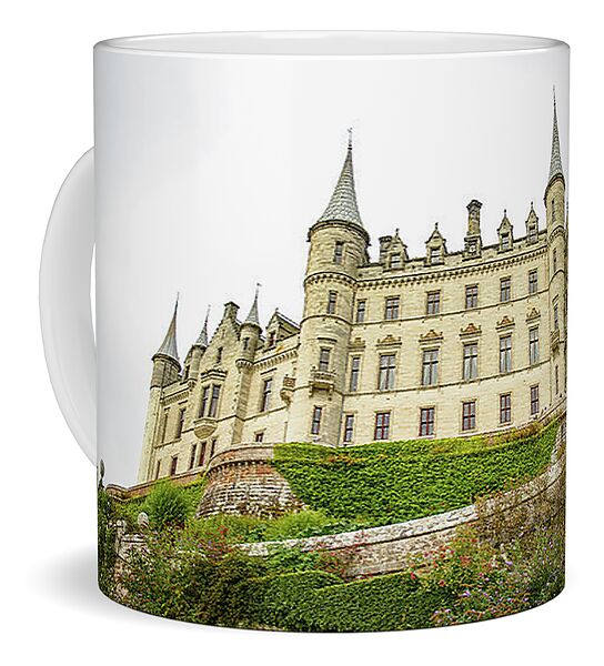Majestic Castle On Hill Coffee Mug