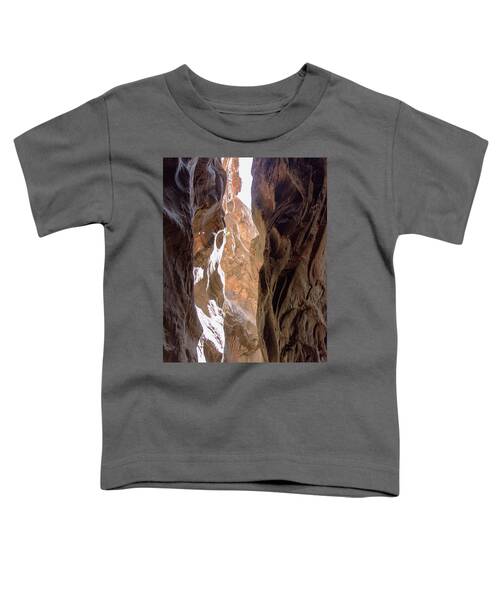 Sunlit Canyon Walls In The Narrows Toddler T-Shirt