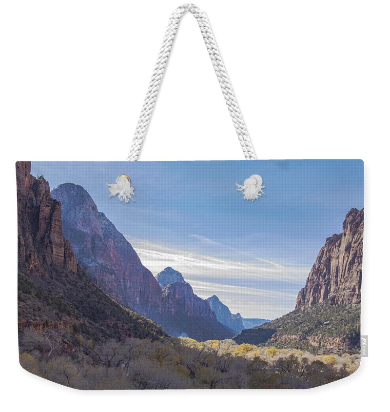 Majestic Zion National Park View Weekender Tote Bag