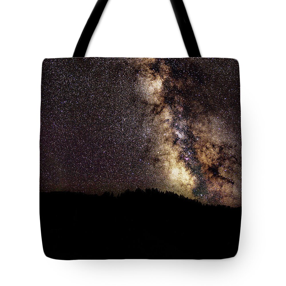 Night Sky Brimming With Stars Tote Bag