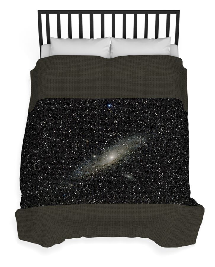 Vastness Of The Andromeda Galaxy Duvet Cover