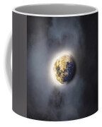 Celestial Moon In Ethereal Glow Coffee Mug