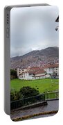 Street Scene with Colorful Mural Portable Battery Charger