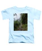 Misty Forest Pathway On The Inca Trail Toddler T-Shirt