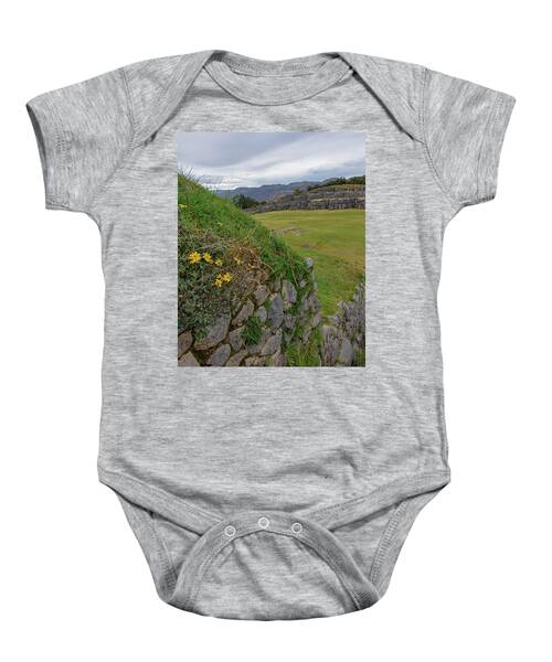 Saqsaywaman In Cusco Peru Baby One-Piece