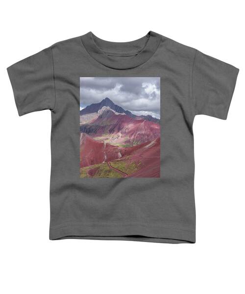 Majestic Colorful Mountain Range Toddler T-Shirt