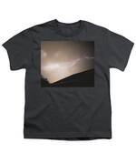Lightning Illuminates Night Sky Youth T-Shirt