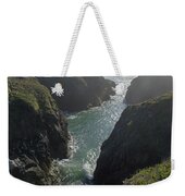 Dramatic Coastal Cliff Scene Weekender Tote Bag
