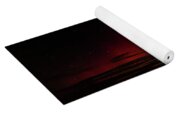 Mesmerizing Northern Lights Display Yoga Mat