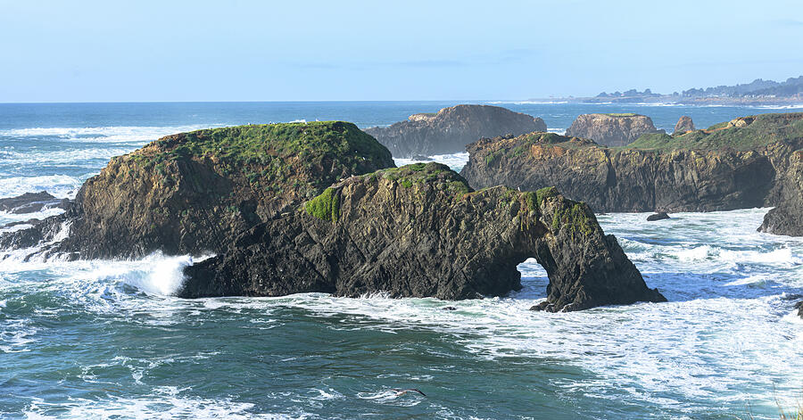 Majestic Coastal Rock Formations Photograph by Brandon Wichmann