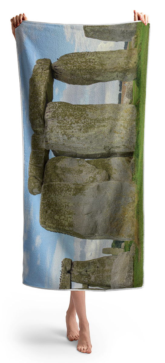 Stonehenge Beach Towel