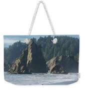 Dramatic Coastal Rock Formations Weekender Tote Bag