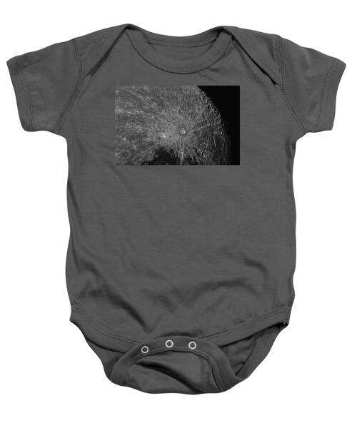 Lunar Surface Craters In Detail Baby One-Piece