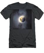 Celestial Moon In Ethereal Glow T-Shirt