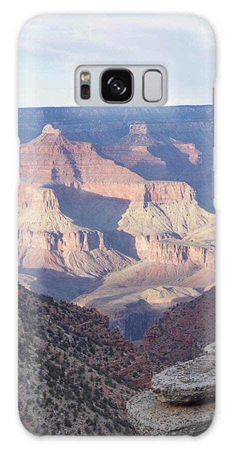 Majestic Grand Canyon Vista At Sunset Galaxy Case
