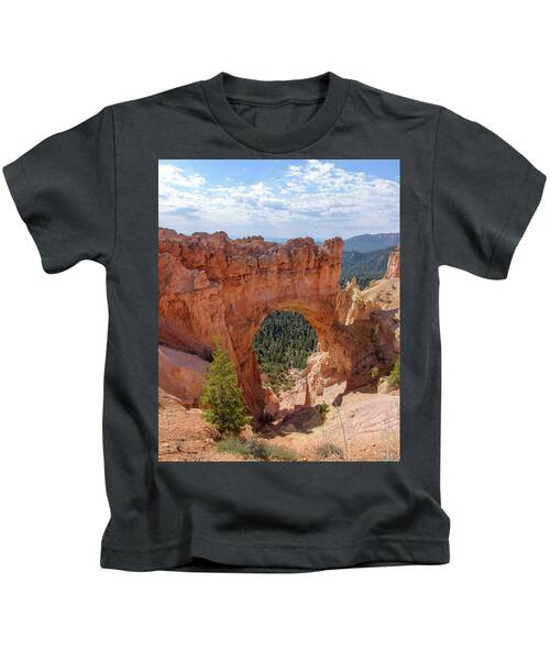 Majestic Natural Rock Arch In Bryce Canyon National Park Kids T-Shirt