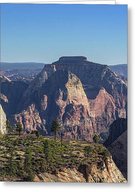 Majestic Mountain Range View Greeting Card by Brandon Wichmann