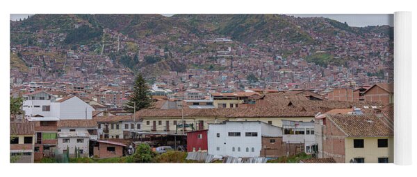 Rooftops and Hills of Cusco Yoga Mat