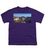 Majestic Mountain Range View Youth T-Shirt