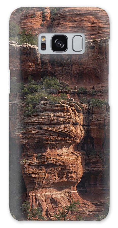 Majestic Red Rock Formations In Sedona Arizona Galaxy Case