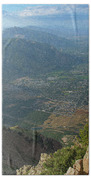 Expansive View From Ben Lomond Summit Bath Towel