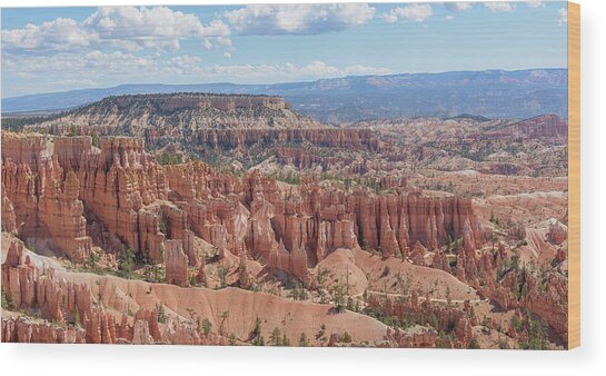 Majestic Hoodoos Of Bryce Canyon Wood Print