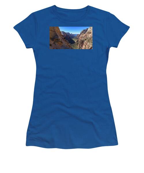 Breathtaking Zion Canyon View Women's T-Shirt