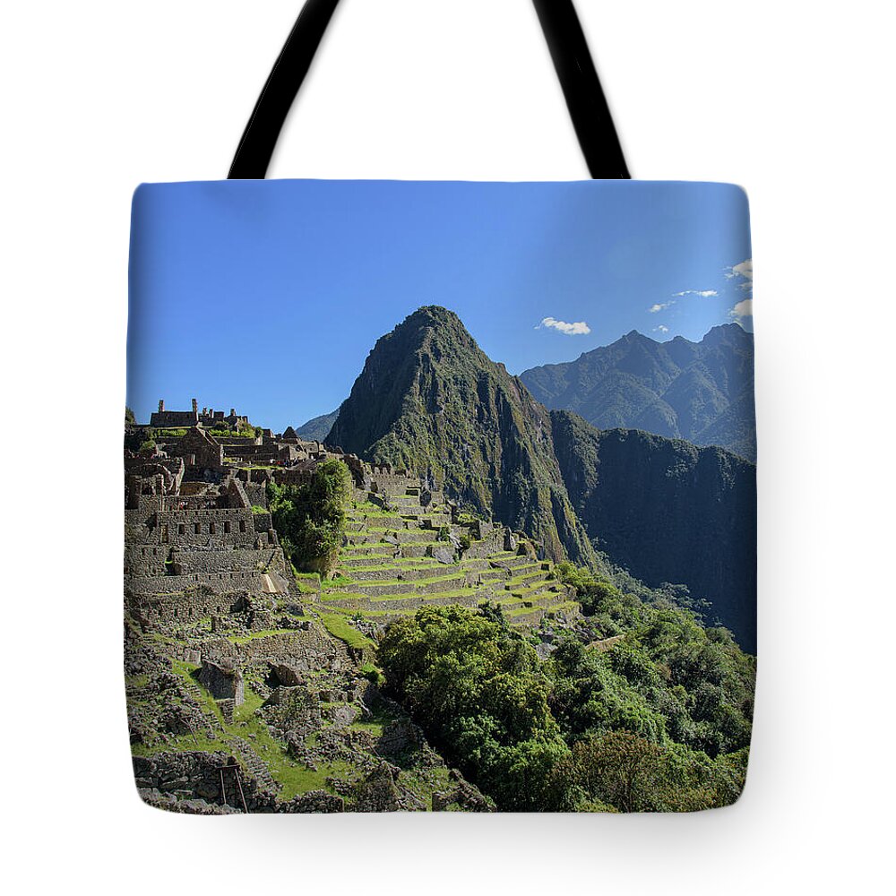 Machu Picchu In Sunlit Splendor Tote Bag