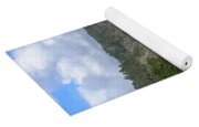 Coastal Bridge Over Rushing Waters Yoga Mat