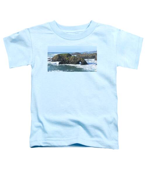 Majestic Coastal Rock Formations Toddler T-Shirt