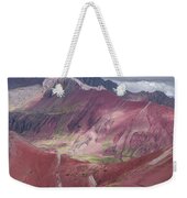 Majestic Colorful Mountain Range Weekender Tote Bag