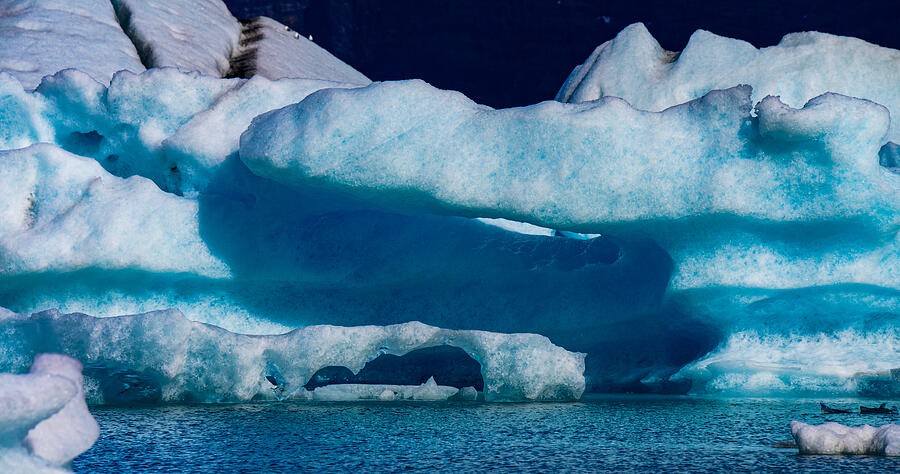 Blue Arches at the Waterline
