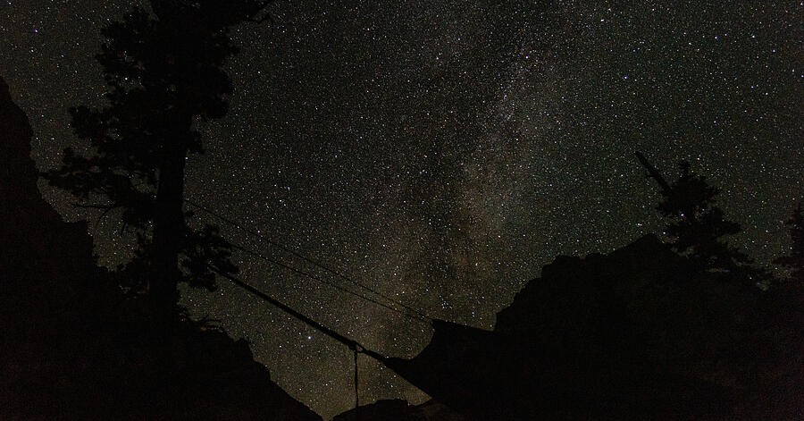 A Starry Sky Beyond the Dark Ridge
