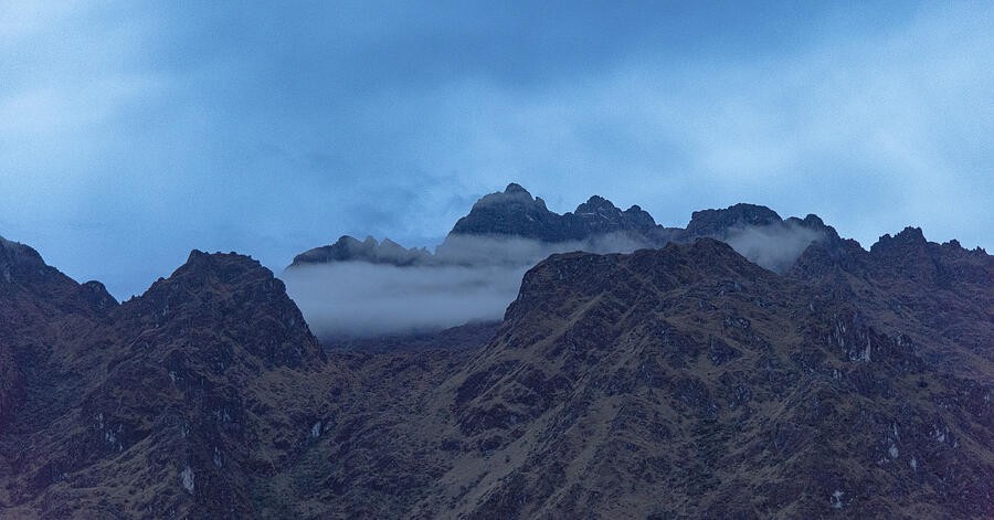 Low Clouds Along the Jagged Ridgeline