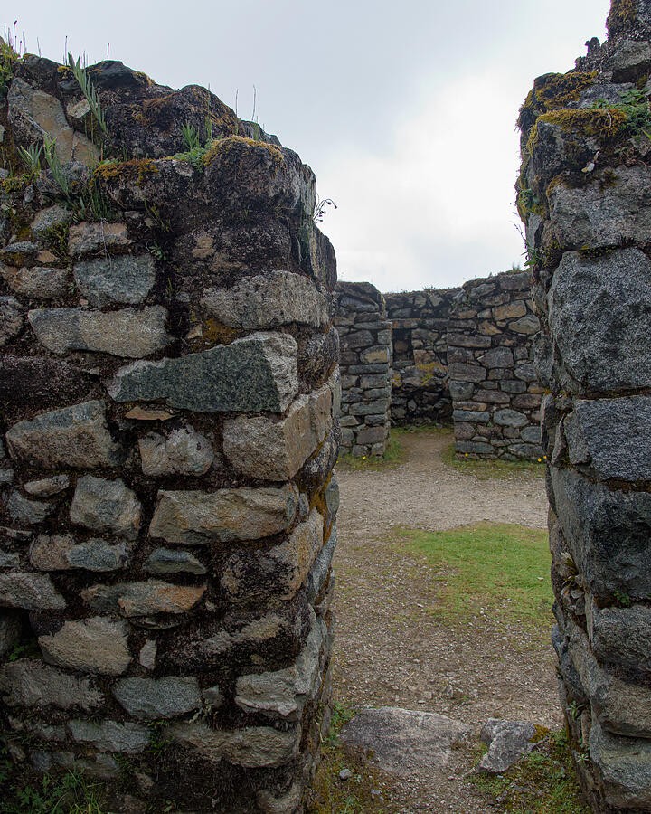 A Stone Passage Beneath the Pale Sky