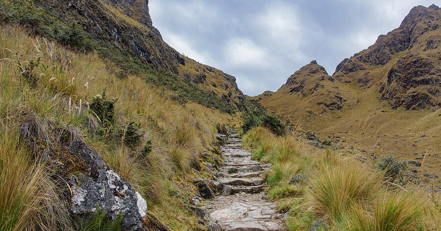 A Stone Path Through the High Mountain Pass