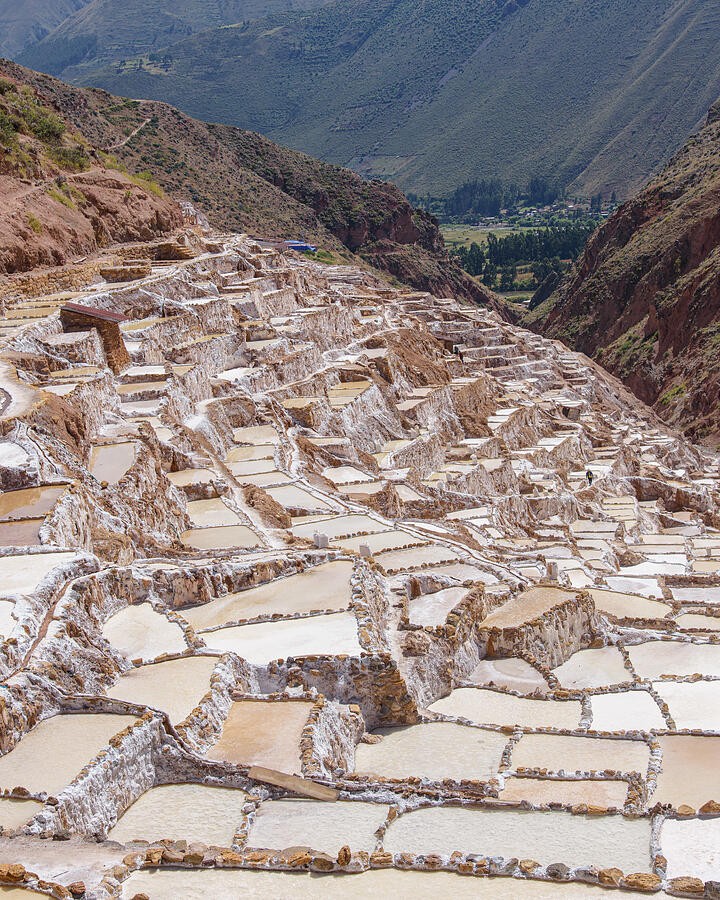Layers of Pale Salt Ponds