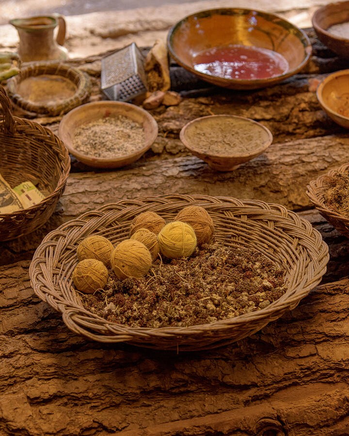Golden Yarn and Earthen Bowls