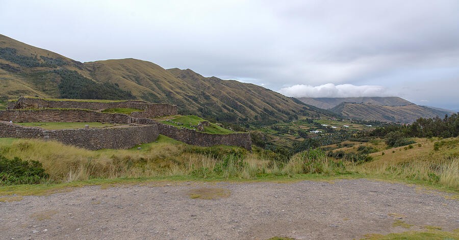 An Open Clearing Below the Ruins