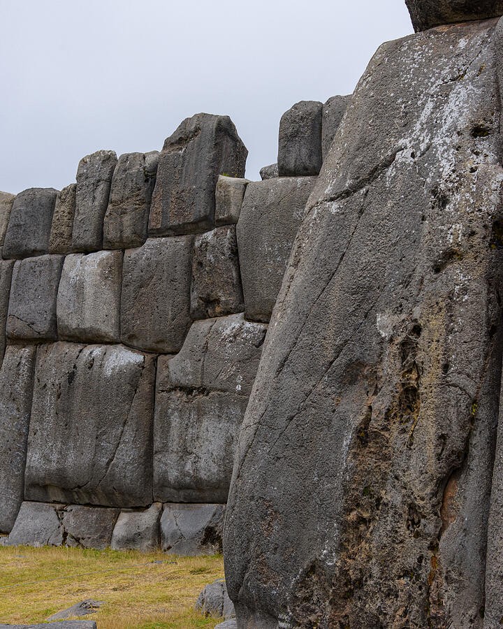 A Towering Stone Beside the Fitted Wall