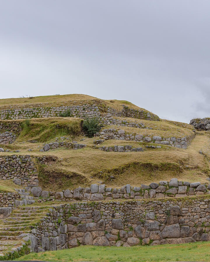 Low Walls Across the Rounded Hill