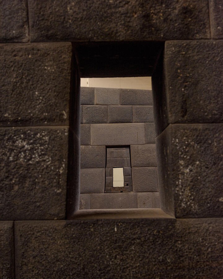Aligned Openings in the Stone Walls
