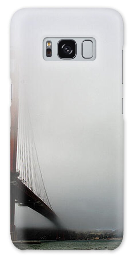 Golden Gate Bridge Disappears Into Misty Fog Galaxy Case