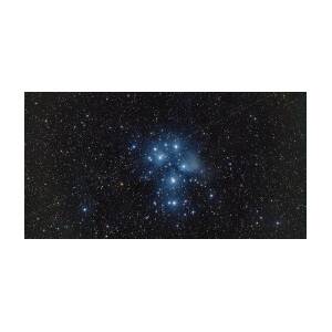 Pleiades Cluster in Cosmic Night by Brandon Wichmann Pleiades Cluster in Cosmic Night by Brandon Wichmann