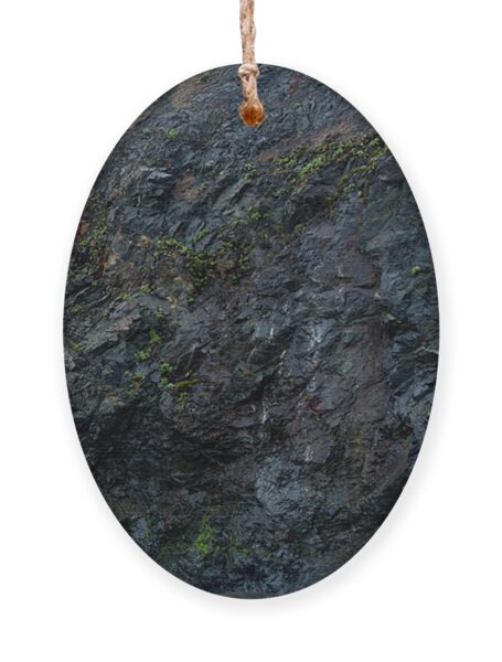 Secluded Coastal Waterfall Cascade Ornament