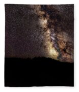 Night Sky Brimming With Stars Fleece Blanket