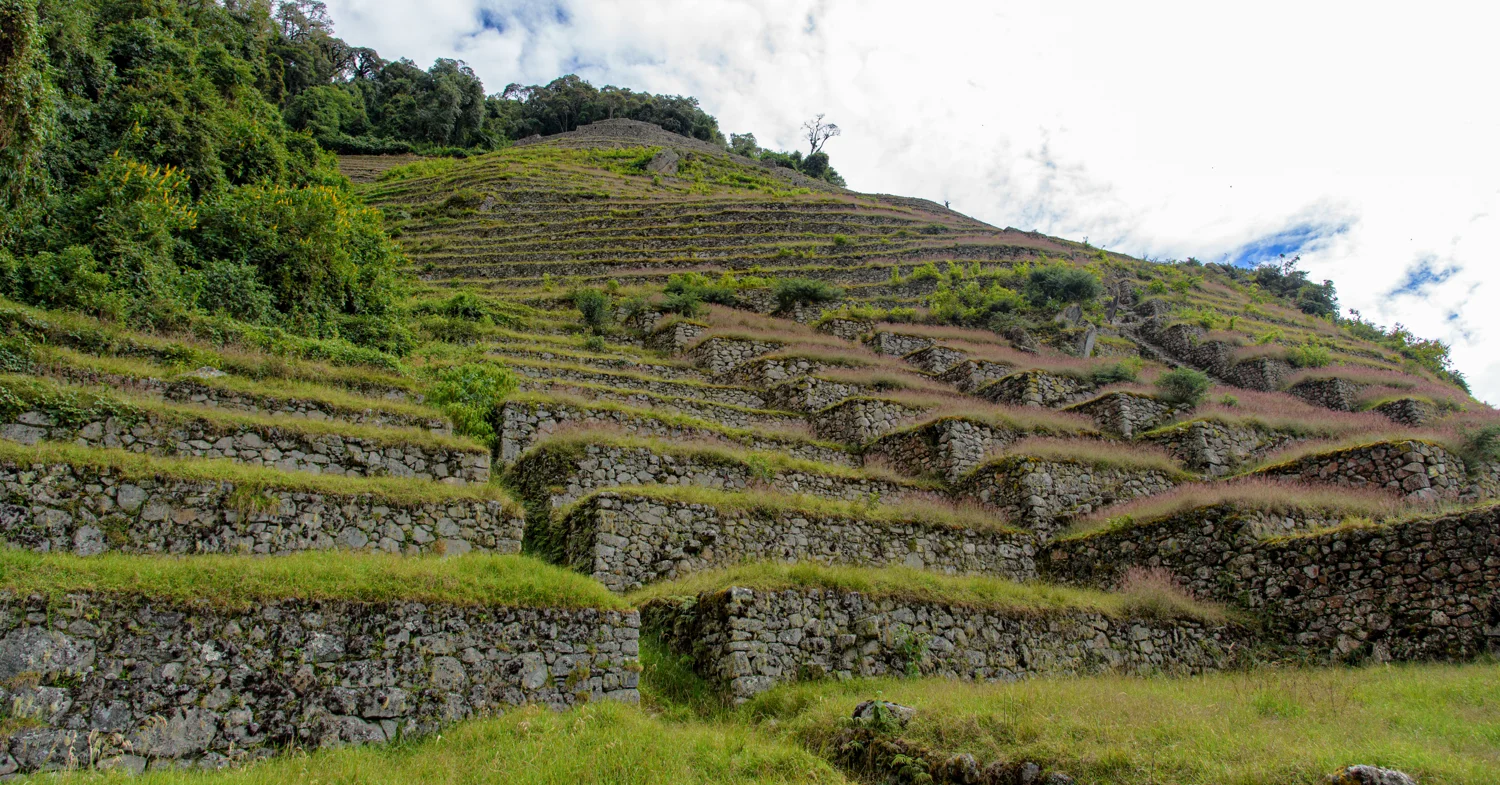 Intipata — A mountainside made of terraces
