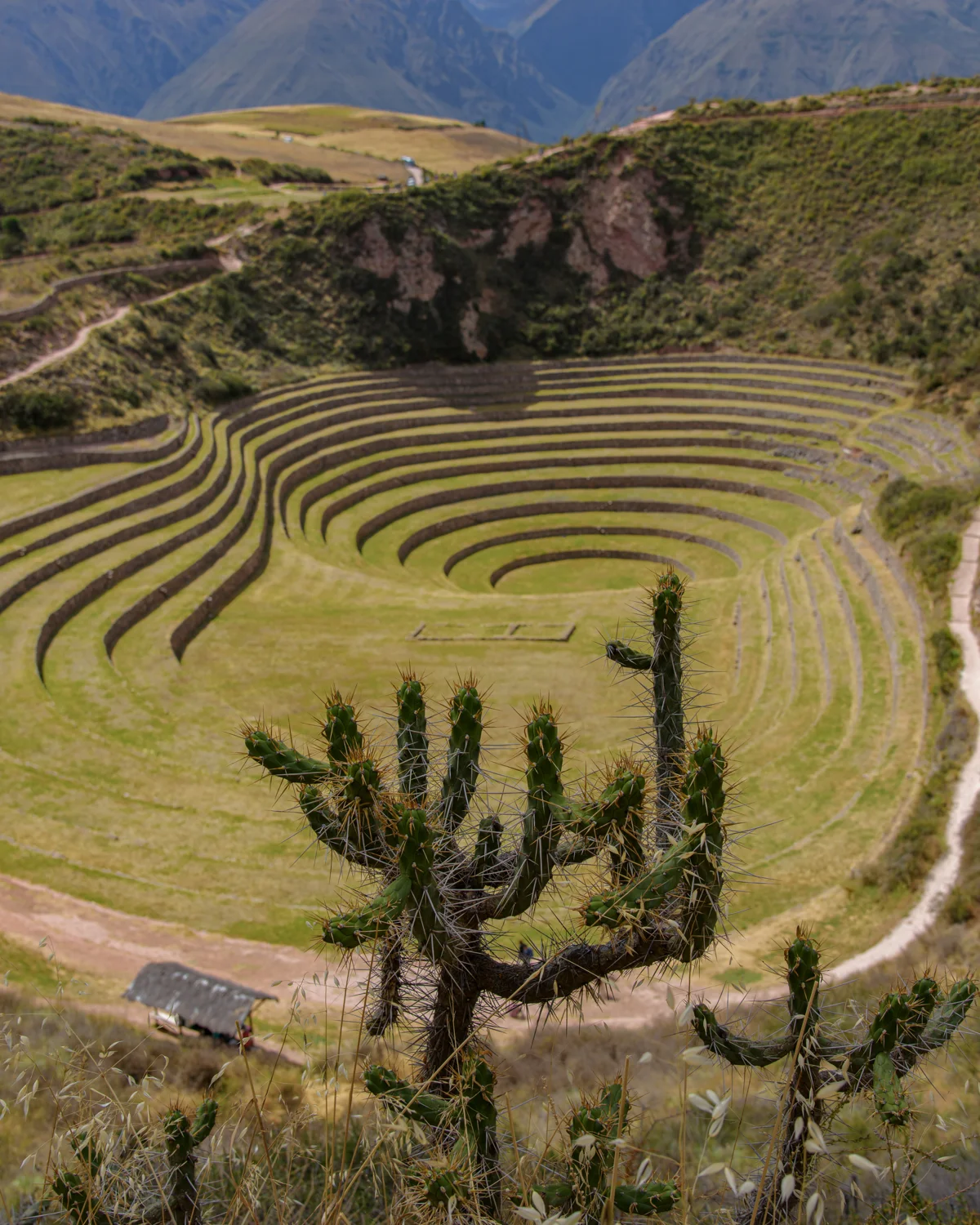 Moray — concentric terraces in the highland landscape