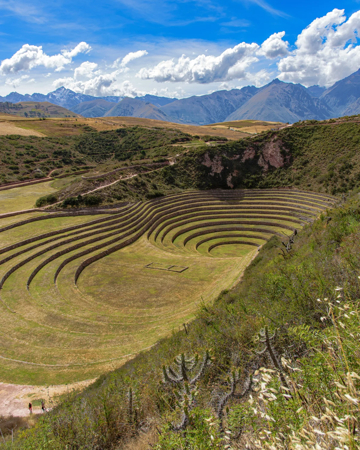 Moray — concentric terraces in the highland landscape